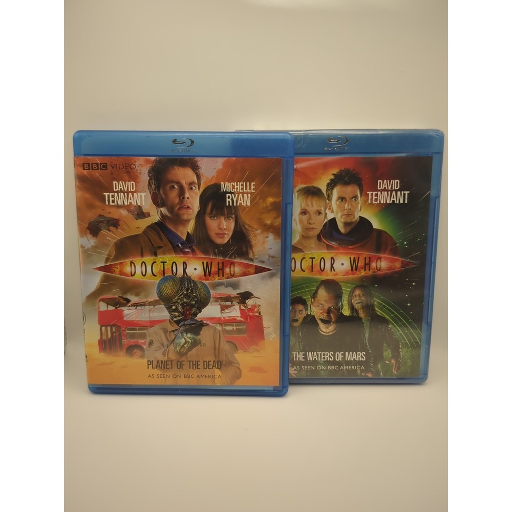 Doctor Who Bluray Lot The‎ Waters of Mars sealed Planet Of The Dead